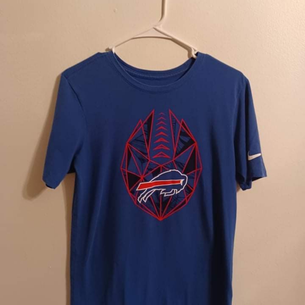 Nike Dri-Fit Buffalo Bills T Shirt Mens Small